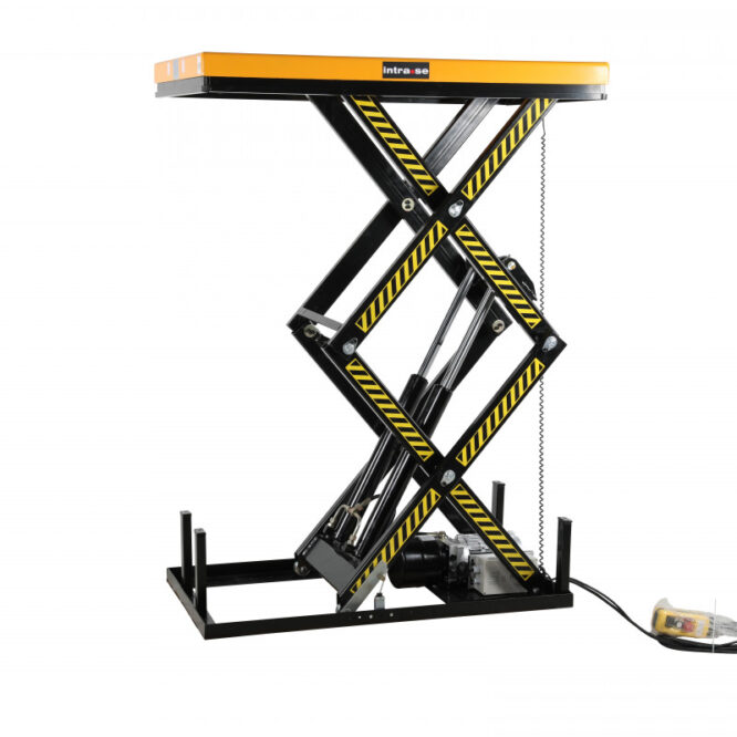 Lyftbord i lager och industri — varför ergonomisk materialhantering lönar sig